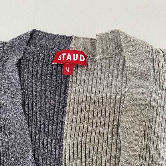 STAUD soho long ribbed dress - Picture 5 of 7